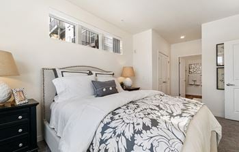 Bedroom with closet